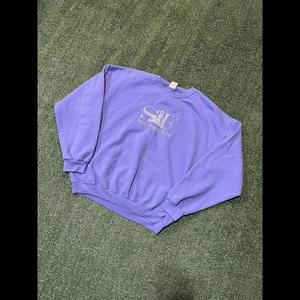 Vintage San Francisco California Crewneck Sweatshirt XL Men Embroidered 90s Blue